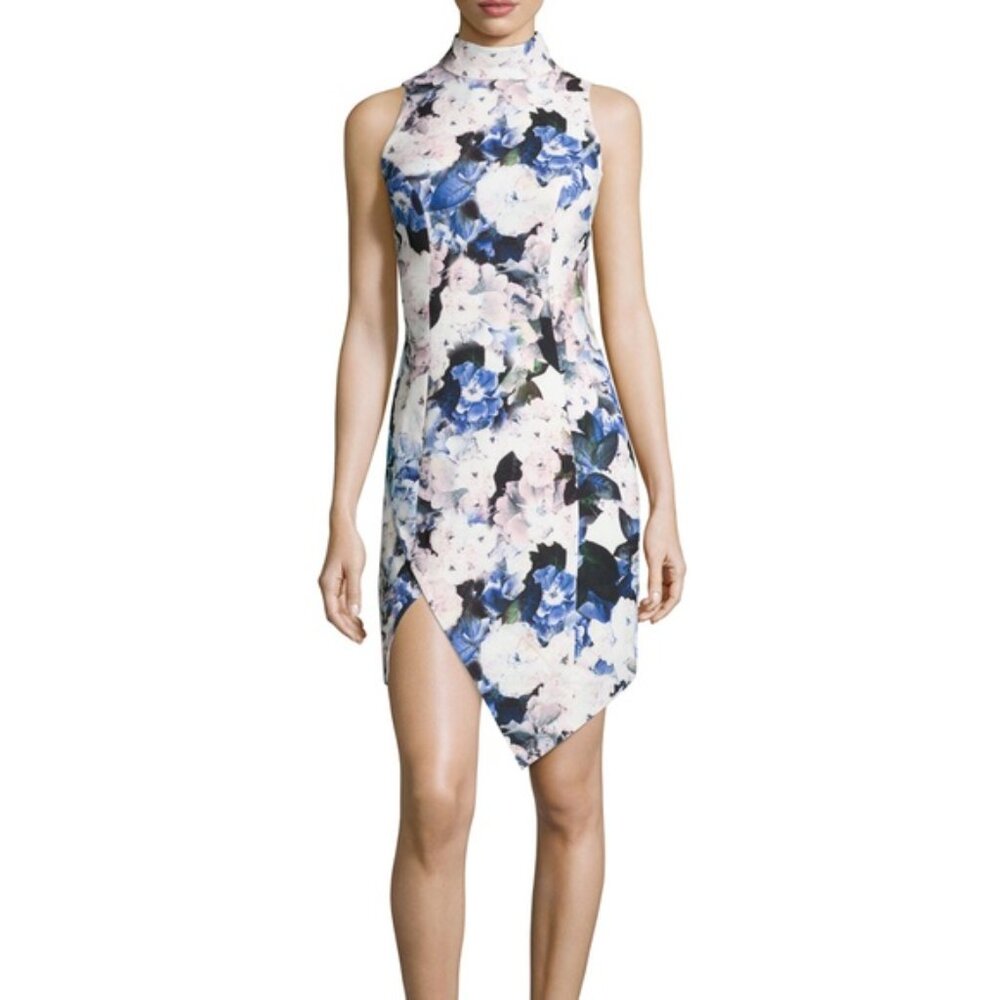 Keepsake Subtract Sleeveless Floral Dress | Color: Watercolor Floral | Size: M